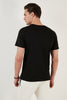 Buratti 100% Cotton Regular Fit Crew Neck Men's T Shirt - Mink