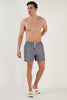 Buratti Patterned Sea Shorts Waistline Mens Swimwear with Pockets Short