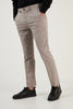 Buratti Cotton Normal Waist Regular Fit Straight Leg Men's Trousers - GRAY