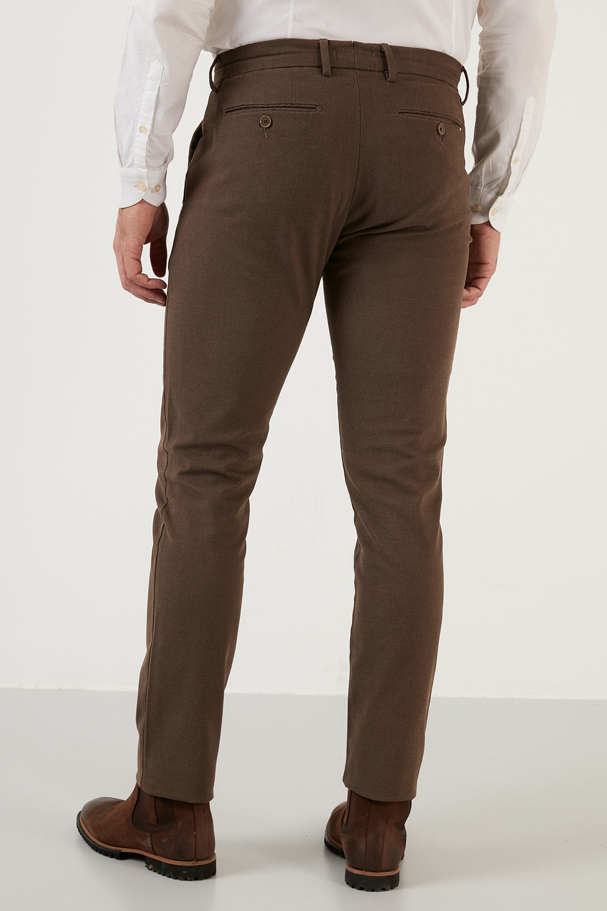 Buratti Cotton Normal Waist Slim Fit Slim Fit Men's Trousers