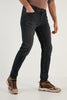 Buratti Cotton High Waist Slim Fit Slim Fit Jeans Men Denim Trousers - NAVY BLUE