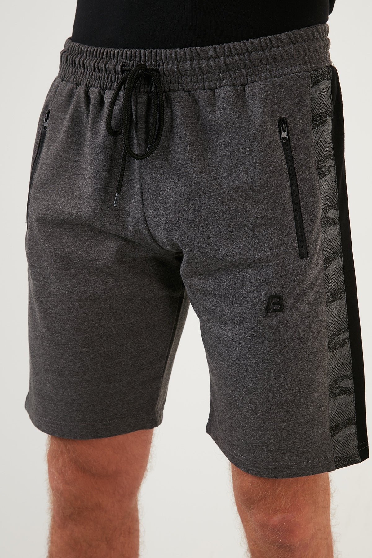 Buratti Regular Fit Elastic Waistband Pocket Cotton Men's Short