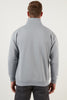 Buratti Regular Fit Cotton Feathered Soft Raised Winter Men's Sweatshirt - SAND