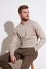 Buratti Wool Slim Fit Crew Neck Knitwear Men Sweater - MAROON