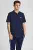 Jack & Jones Regular Fit 100% Cotton Core Jcojake T Shirt Men Polo - NAVY BLUE