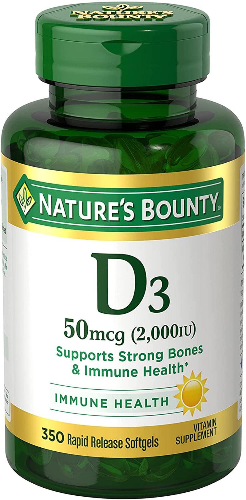 Nature’s Bounty Vitamin D