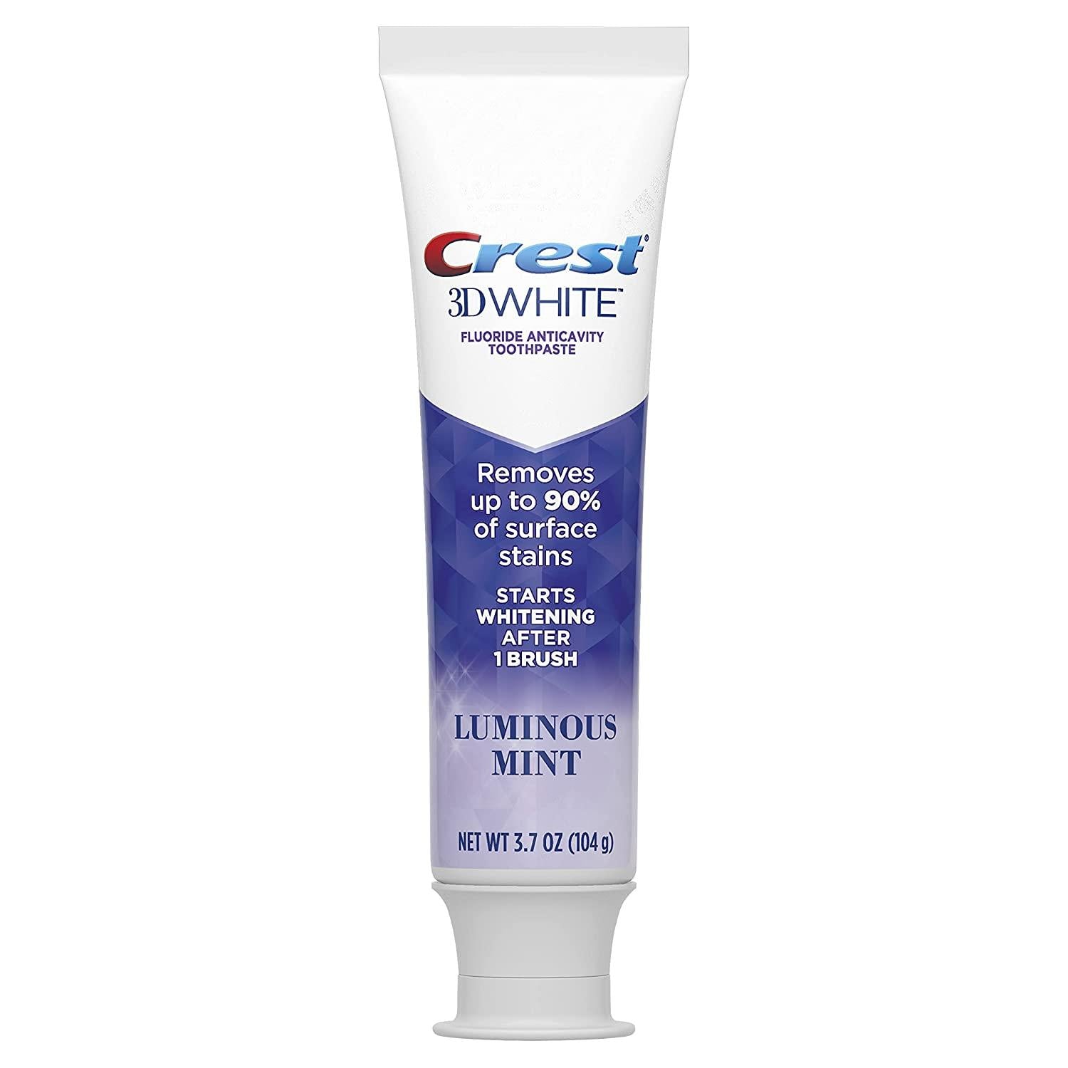 Crest 3D White, Pack of 4 - קראסט ערכת הלבנת שיניים