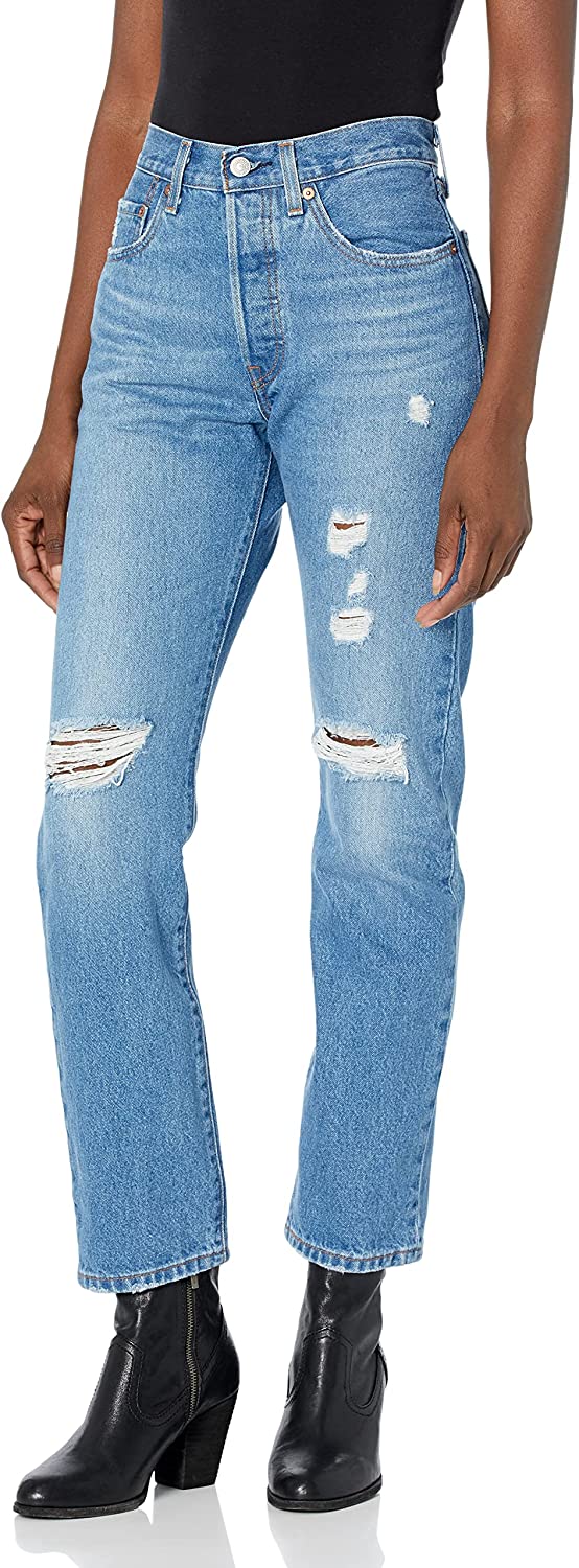 ליוויס ג'ינס ארוך 501 בגזרה ישרה