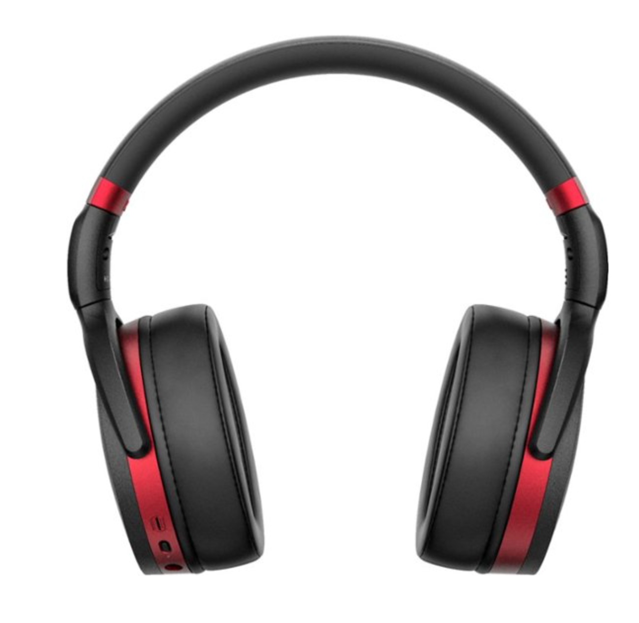 Sennheiser - HD 458BT Wireless Noise Cancelling Headphones (HD 458BT Exclusive) - Black/Red